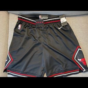 Bulls Nike NBA Swingman Black Shorts